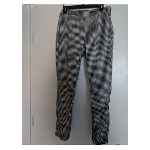 Black & White Gingham Pants (never worn)